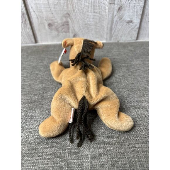 Vintage Ty Beanie Babies Derby The Horse w/ Star Plush Toy Collectible - Picture 4 of 8